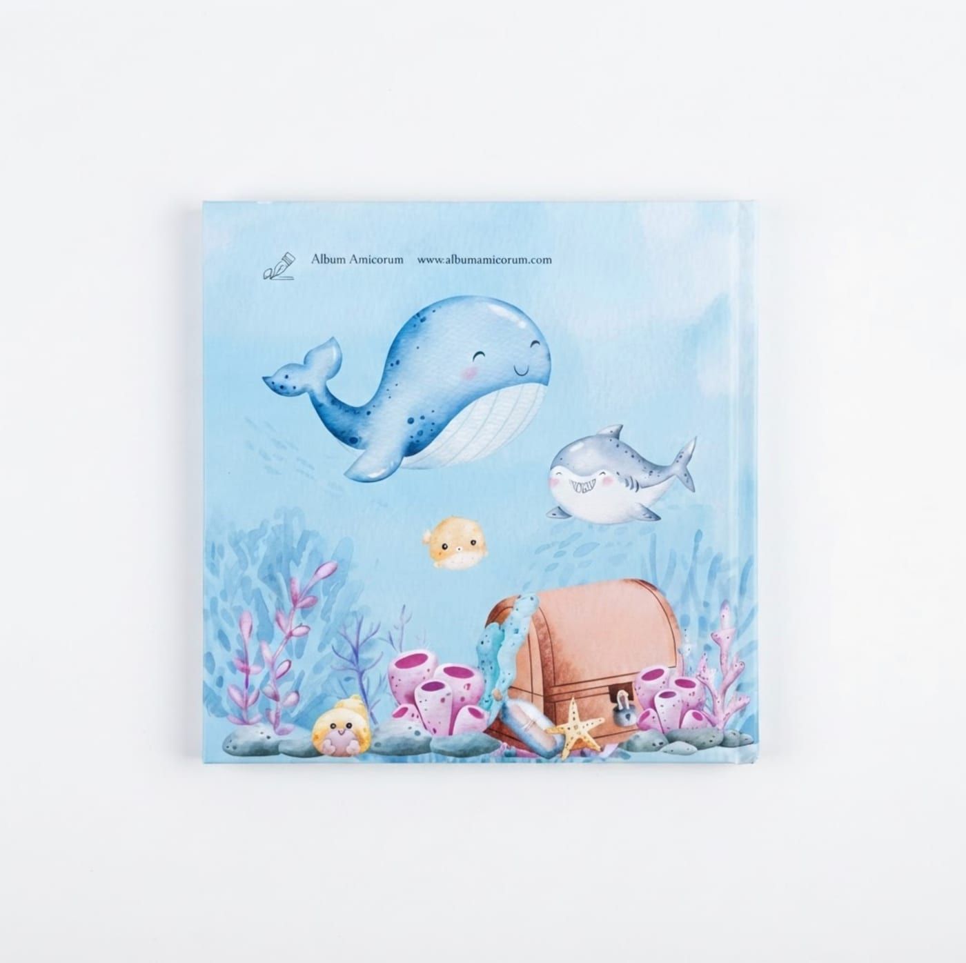 My Friends Book, Mermaids edition — illustrated back cover