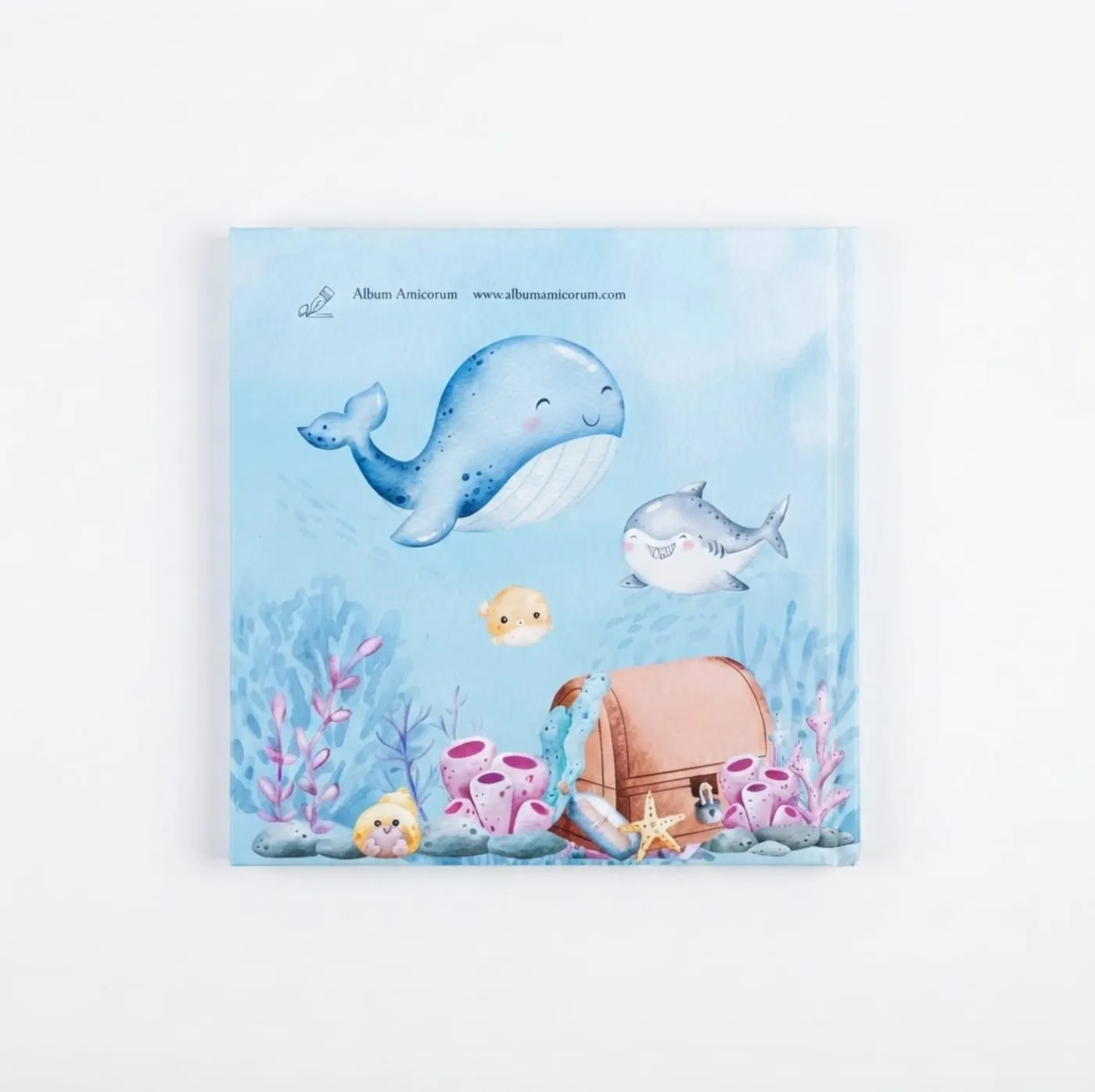 My Friends Book, Mermaids edition — illustrated back cover