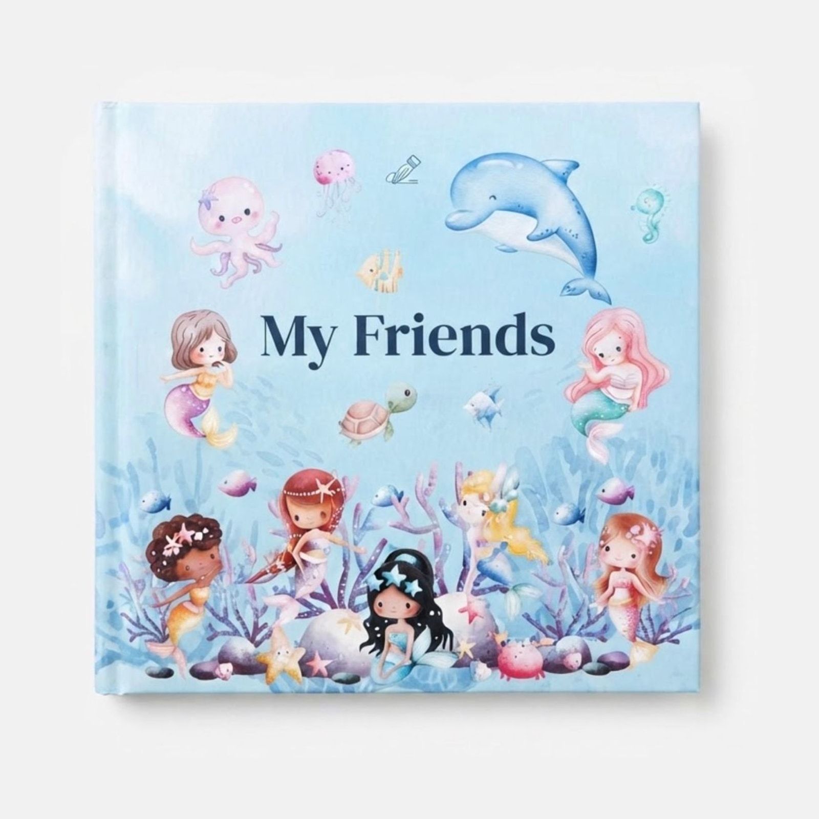 My Friends Book, Mermaids edition — illustrated cover