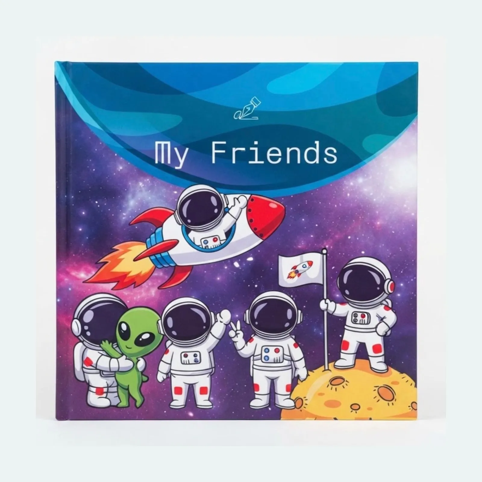 My Friends Book, Space edition — illustrated cover