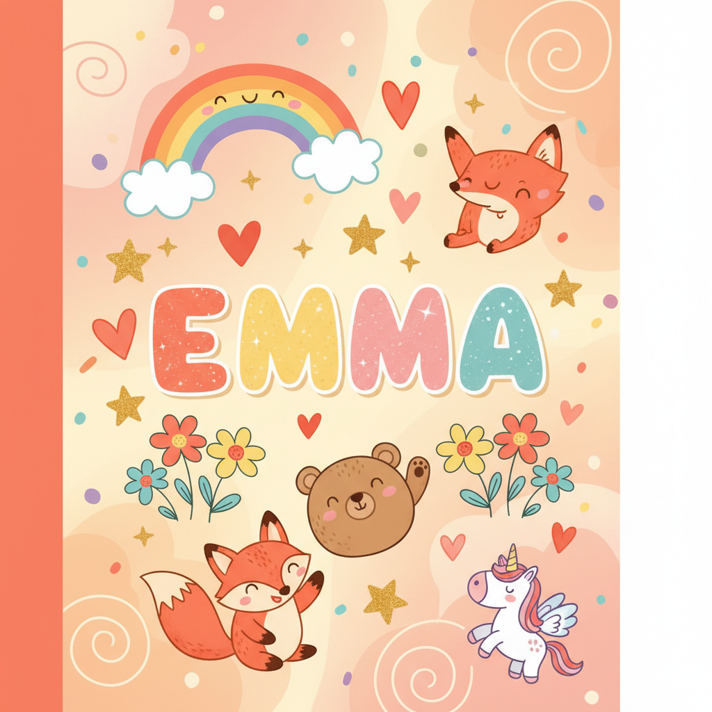 My Friends Book themed cover mockup