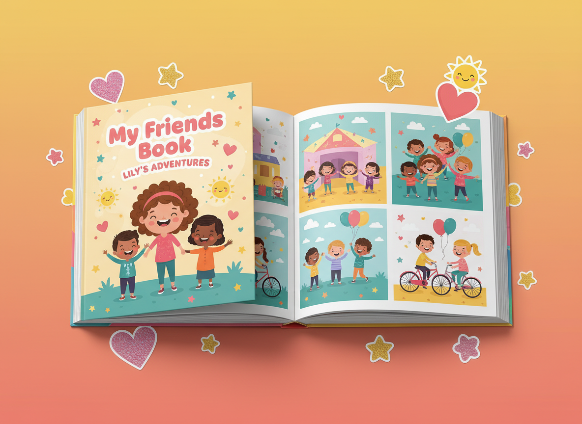My Friends Book full package product shot thumbnail